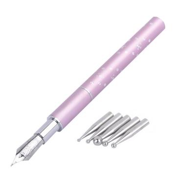 Nail Art Fountain Pen Brush with Replacement Diamond Painting Accessories Manicures Painting Pens Nail Art Tool Paintbrush
