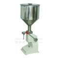 Manual filling machine A03 hand filler for cosmetic cream bottling machine 5-50ml 1% accuracy stainless food liquid filling