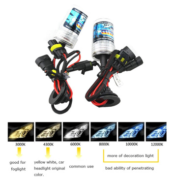 2 PCS 35W HID XENON BULB H1 H3 H7 H8 H9 H11 HB3 HB4 881 Car XENON LAMP H10 30000K 4300 3000 6000 SUPER WHITE Auto Headlight