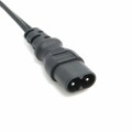 IEC 320 C7 to C8 extension cords,C8 male to C7 female power Cable,Extended the C7 Power cord,0.75mm wire gauge,1.8M/6ft 3M 5M