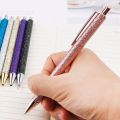 Limit shows Fashion Luxury Bling trinkets Metal Ballpoint Pen 1.0mm Glitter Oil Flow Pens Office Stationery gifts