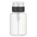 220Ml Pack of 2 Push Down Empty Lockable Pump Dispenser Bottle for Nail Polish and Makeup Remover