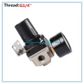 AR2000-02 G1/4'' SMC Type Pneumatic air pressure regulator air treatment units W Fittings connector