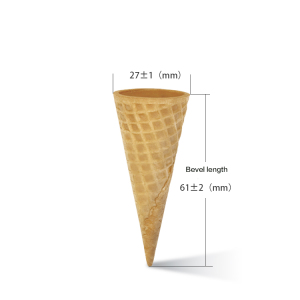 Small crisp cylinder products