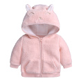 Baby Girls boys Jackets Winter autumn Outwear Lamb velvet Garment Lovely 3D Hooded Coat for Baby Kids Clothes Clothing
