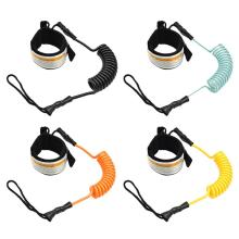 Rowing Boat Elastic Paddle Leash Kayak Canoe Safety Fishing Rod Surfboard Surfing Coiled Lanyard Cord Tie Rope Kayak Accessories