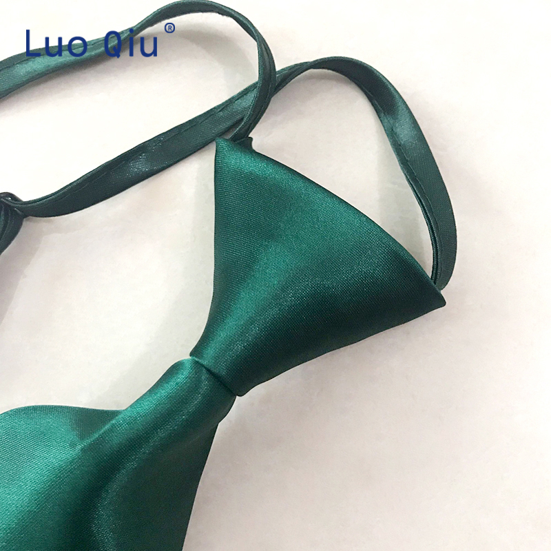 Green Neck Tie For Women Fashion Ties for Gravata Professional Uniform Neckties Female College Student Bank Hotel Staff Tie