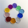 18 colors 19mm Creative Gift Accessories Plastic Poker Chips Casino Bingo Markers Token Fun Family Club Game Toy 50PCS/Set