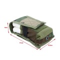 Tactical Airsoft CAG 330 Style 5.56 Single Mag Pouch Vest Molle Bag Multicam MC/WG/WL