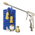 Garden Hose Expandable Flexible Water Hose High Pressure Power Washer Handy Pipe With Spray Gun