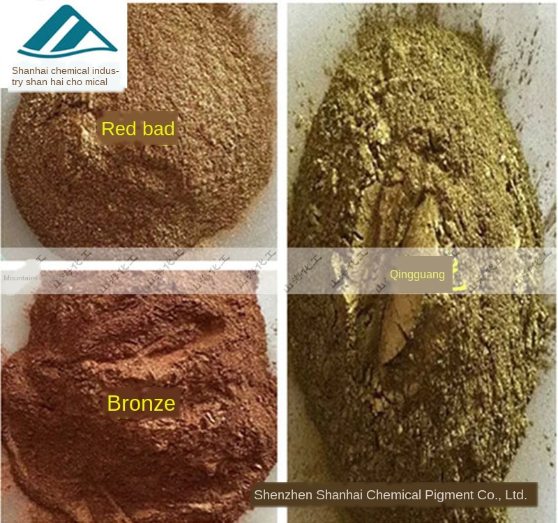 50g Bronze powder, paint, ink, iron products, Buddha statues, red copper gold powder for wall, bronze powder