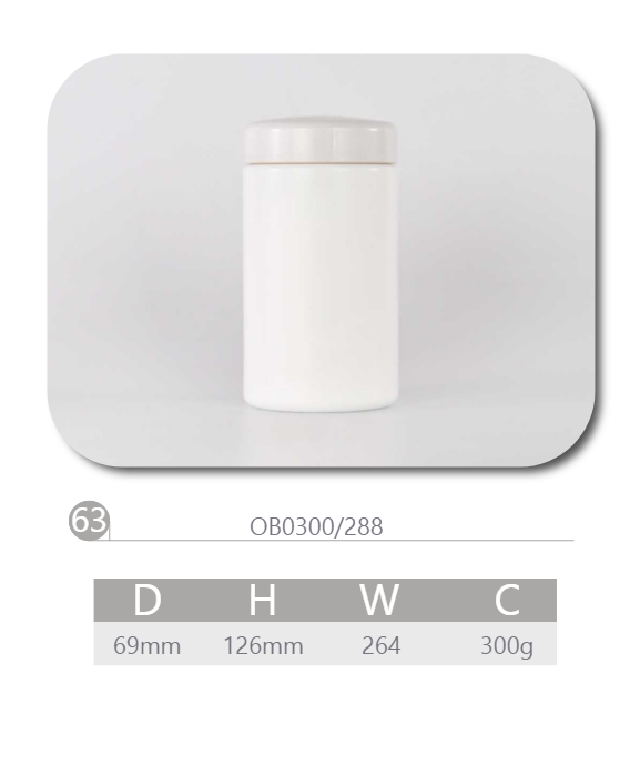 storage jars with white lid