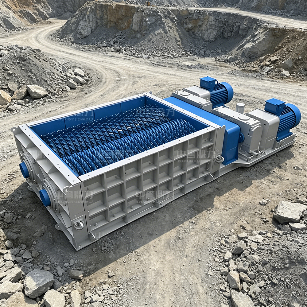 twin roll crushing equipment