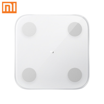 Original Xiaomi Smart Body Fat Composition Scale 2 Bluetooth 5.0 Balance Test 13 Body Data BMI Health Weight Scale LED Display