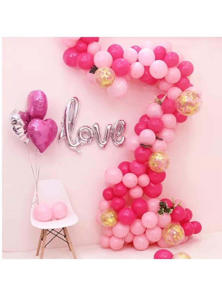 Transparent 5m Balloon Chain Tape Arch Connect Strip Durable Fastener for Decoration