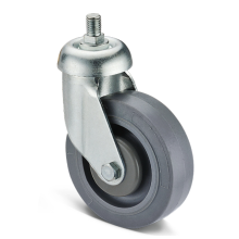 TPR wheeled casters with strong load-bearing capacity