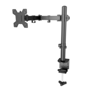 Aluminum Adjustable Flexible Single LCD Monitor Arm