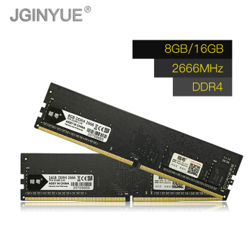 JGINYUE ddr4 ram 8GB 16GB 2666mhz DIMM Desktop Memory Support motherboard ddr4