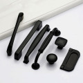 Black Handles for Furniture Cabinet Knobs and Kitchen Handles Drawer Knobs Cabinet Pulls Cupboard Handles Knobs aluminium alloy