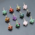 Merkaba Star Stone Pendants for Necklace Jewelry