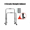 Multi-functional Fitness Station Stabilizer Dip Stands, 4 Grade Adjust Height Parallel Bars, Max User Weight 440LBS/200KG