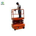 Small Mobile Hydraulic Pallet Elevating Motorized scissor lift for sale