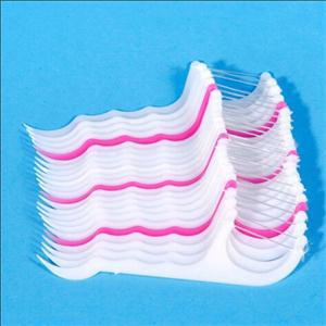 100 Pcs/Lot Disposable Dental Flosser Interdental Brush Teeth Stick Toothpicks Floss Pick Oral Care