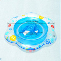 Inflatable baby swimming neck ring mother and child swimming circle double swimming rings float seat piscine