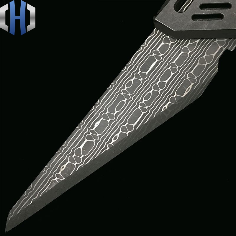 EDC Utility Knife Blade Double-edged Game Comb Can Be Replaced CKB-2 Blade Accessories