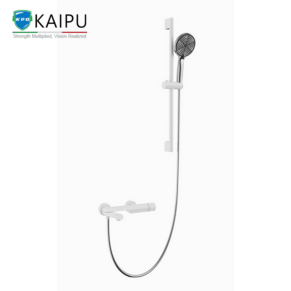 white bath and shower mixer 5
