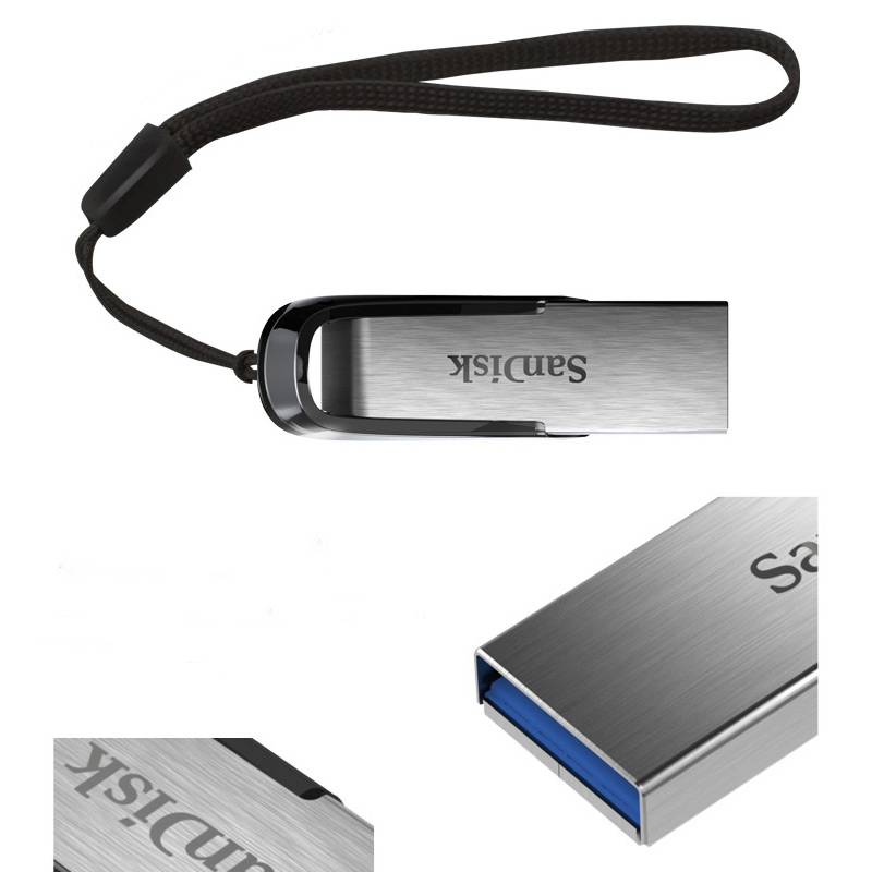 SanDisk USB 3.0 Flash Drive 128GB 64GB 32GB 16GB ULTRA FLAIR Memory Stick usb Pen Drives Storage Device