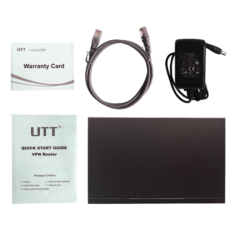 UTT ER840G Gigabit VPN Router Enterprise-Class Security gateway / Dual WAN Multi WAN / Load Balance QoS PPPoE Server