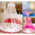 Elegant Lace Bed Canopy Mosquito Net 2020 Hung Dome Mesh Canopy Princess Round Dome Bedding Net Bed Mosquito Netting Hot Sale