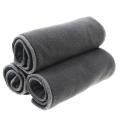 1 PC Bamboo charcoal Adult diapers 4 Layer Microfiber Inserts Cloth Nappies Urine Collector for Adult Diappers Insert 18*47cm D5