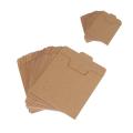 30pcs Packaging Envelopes CD DVD Kraft Paper Sleeves Disc Paper Bag