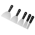 5 size Stainless Steel Putty Knife Paint Tool Plaster Shovel Filling Spatula Tang Scraper Wood Handle Wall Decoration Con