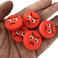 5pcs Red faces Tennis Damper Shock Absorber to Reduce Tenis Racquet Vibration Dampeners