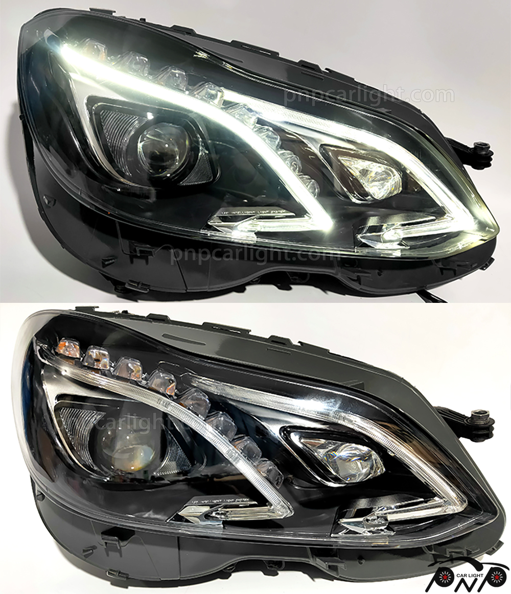 Uplgrade LED headlight for Mercedes-Benz W212 E200 E260 E300