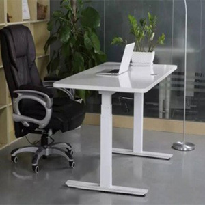 Black Adjustable Computer Desk