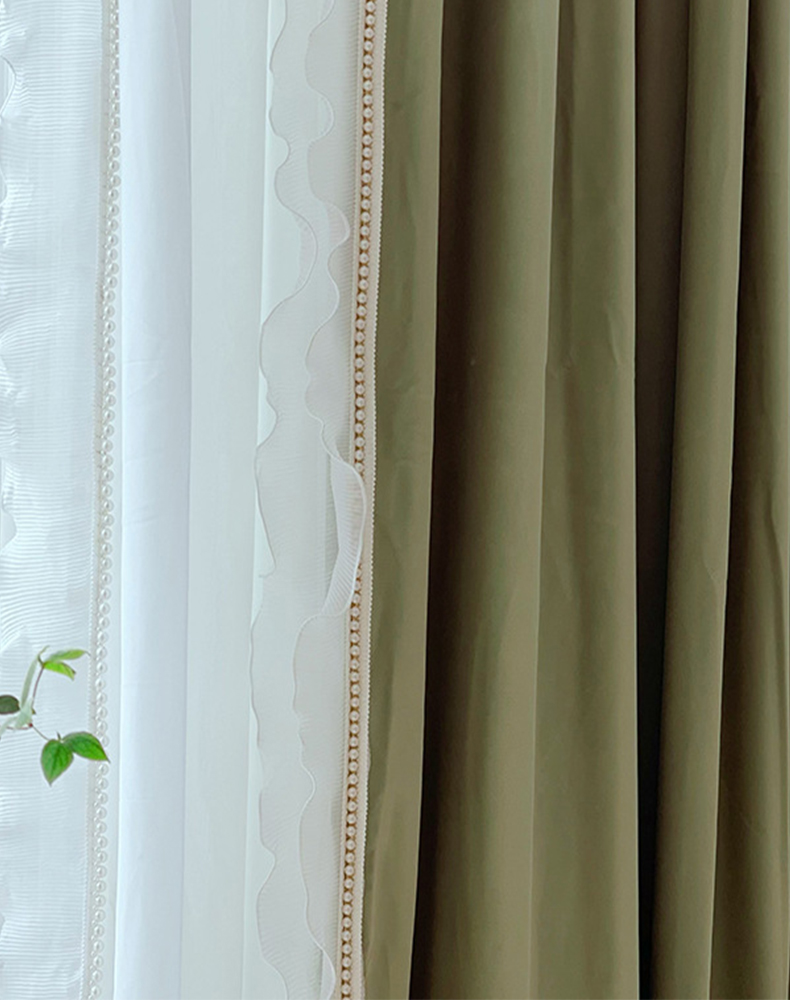 High Shading Cashmere Curtains For Sale