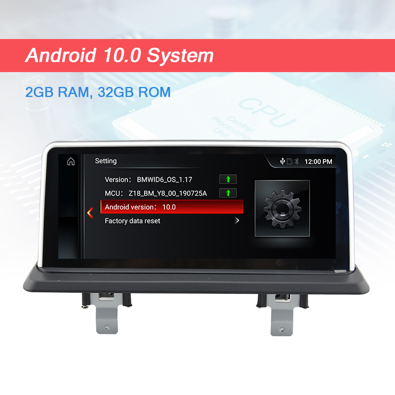 AUTOTOP 10.25 Touch Screen Car Stereo Player ForBMW 1 Series 120i/E87/E81/E82/E88 Multimedia Android 10 CCC CIC System 2005-2012