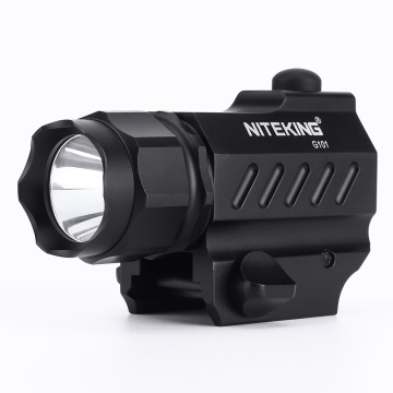 NITEKING G101 Gun Tactical Flashlight 2Mode 1600LM Pistol Handgun Torch light Weather-proof Handheld Flashlights Hunting Sports