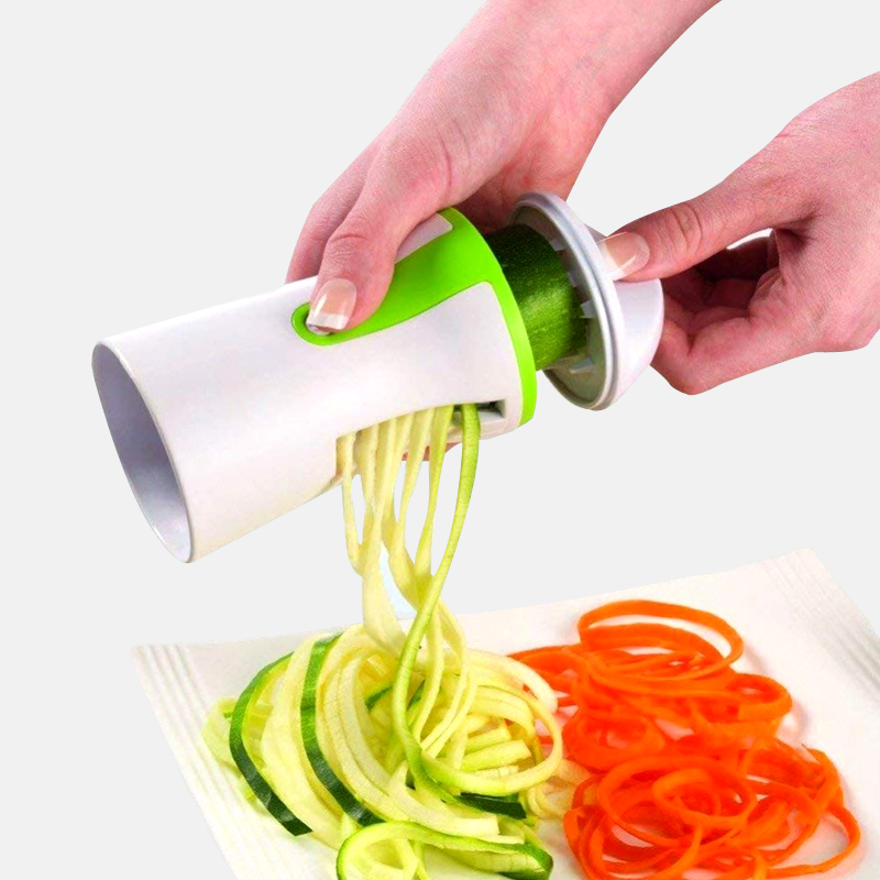 Potatoes Salad Tools Kitchen Tools Accessories Portable Spiralizer Vegetable Handheld Peeler Brushes Cutter Fruit Slicer