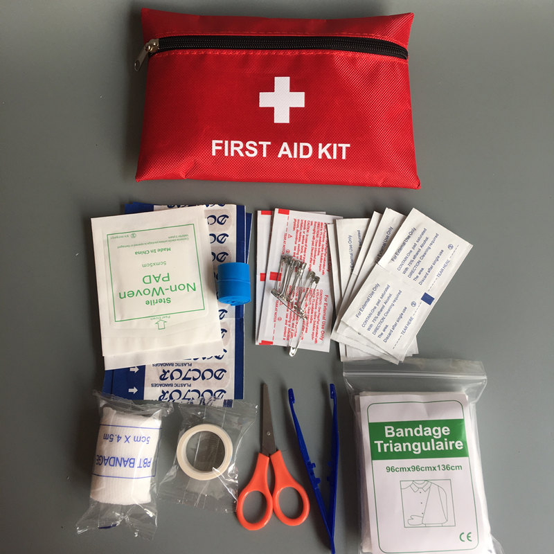 12 Items/35 pcs Emergency Survival Kit Mini First Aid Kit Sport Travel Car kit Home Medical Bag Outdoor Car First Aid Kit