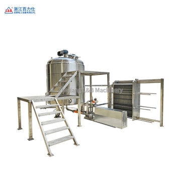 Type Screw Pump for Radial Mixing Heat Exchanger