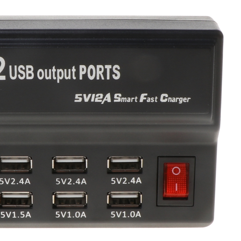 NEW 10 Ports USB Hub Fast Charging Station Wall Travel Desktop Charger Power Adapter Hub EU/UK/US Plug High Qaulity
