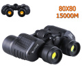 80X80 Powerful Binoculars Long Range 15000M Hunting Telescope Low Light Night Vision BaK4 Binocular For Hiking Travel Sports