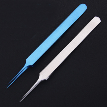 Medical fine forceps Stainless steel 0.15mm Cosmetic and plastic surgery instruments Double eyelid tool Fat tweezers