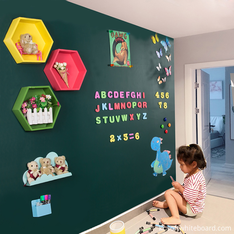 집 어린이 칠판 칠판 House Children Wall Mounting Chalkboard