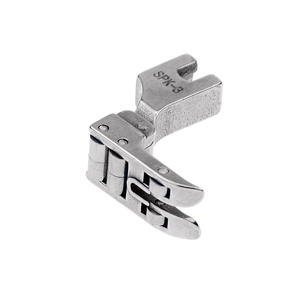 1pc Steel spk-3 flat-seaming machine leather roller presser foot computer flat car presser foot